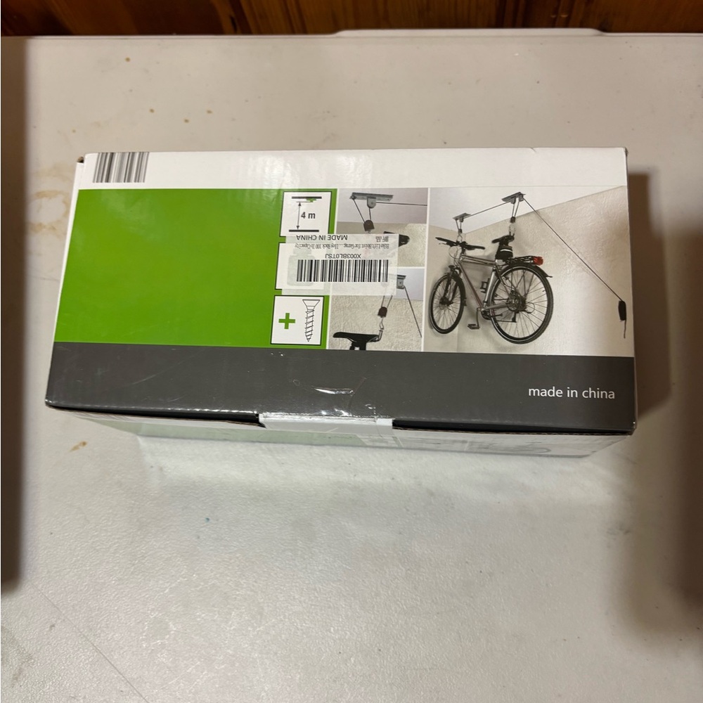 Bike Lift Hoist Storage System